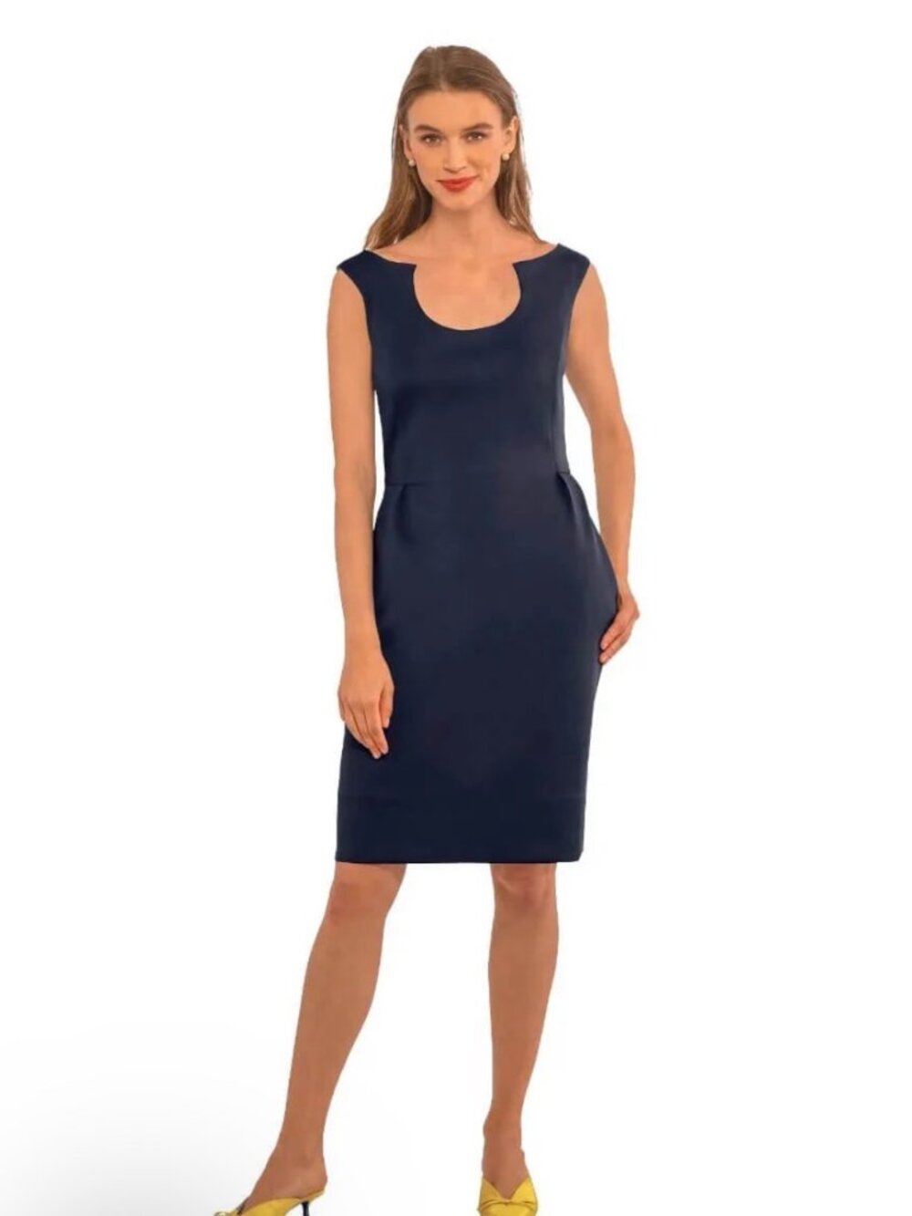 NWT Gretchen Scott Sexy You Dress in Navy Blue. Size S